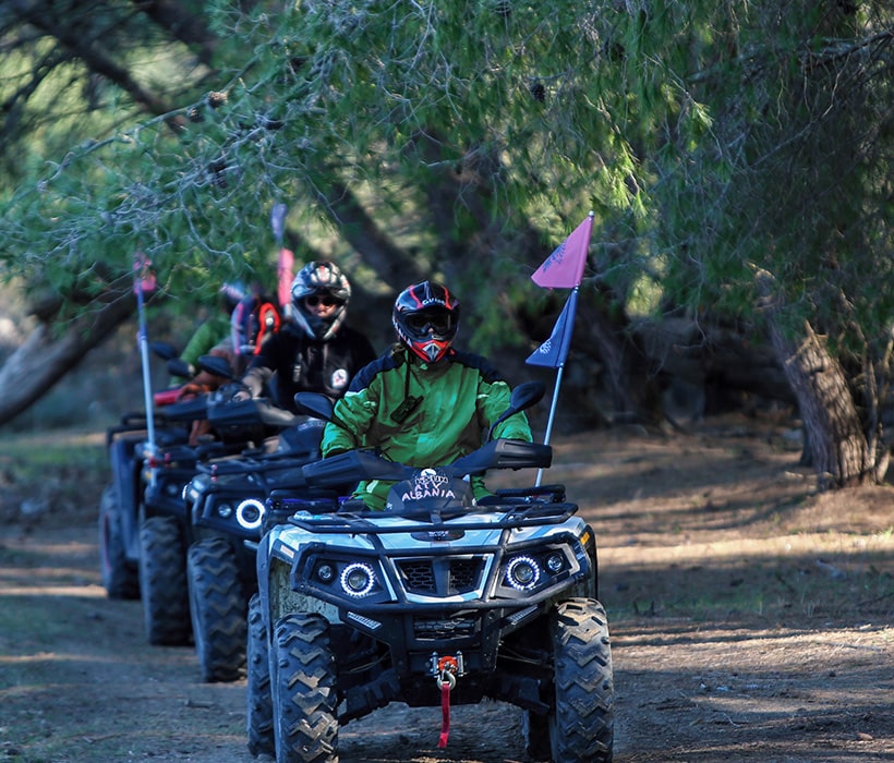 atv albania guided tour
