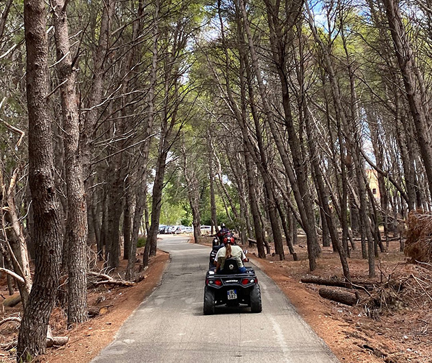 Guided atv quad tour in Zvernec, Vlore albania