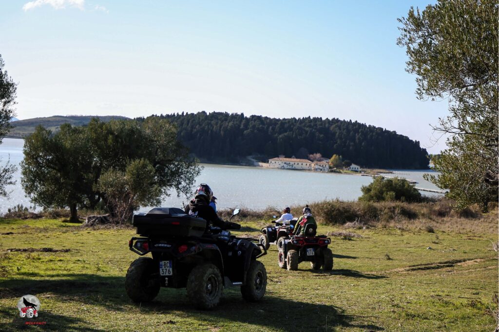 atv tour in Zvernec Monastery